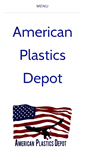Mobile Screenshot of americanplasticsdepot.com